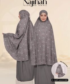 NAJIHAH 01 DUSTY MAUVE GREY